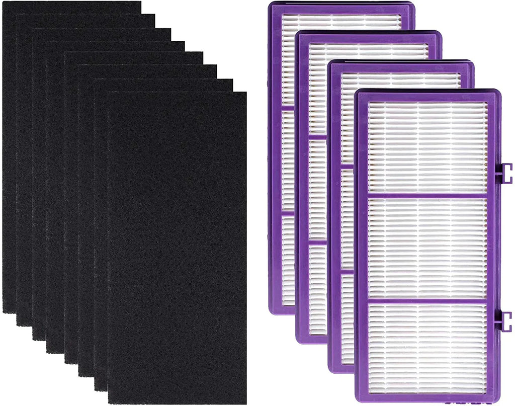 D Filter for Holmes AER1 HAPF300/HAP30 (4 Pack + 8 Pre-Carbon Sheet)