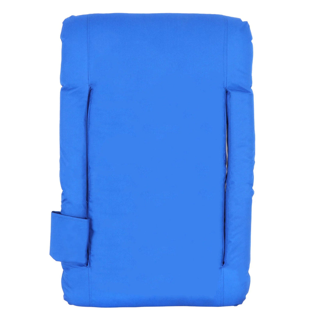 Durable Water-resistant Stadium Seat with Cup Holder 10 Tiltable Positions - Blue