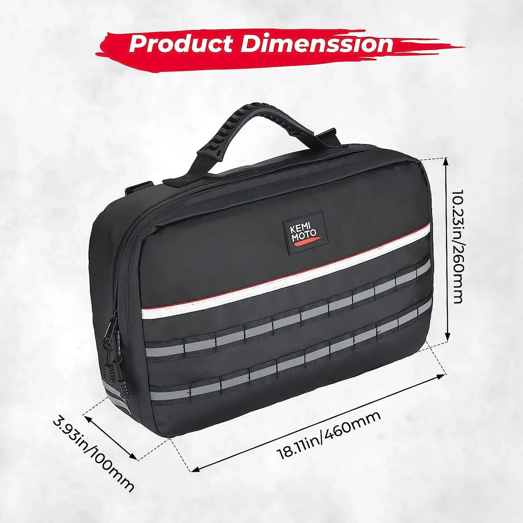 Kemimoto  Drive Belt Clutch  Storage Bag  Tool Organizer Tool Bag Compatible with Can Am X3 Outlander Polaris  Ranger