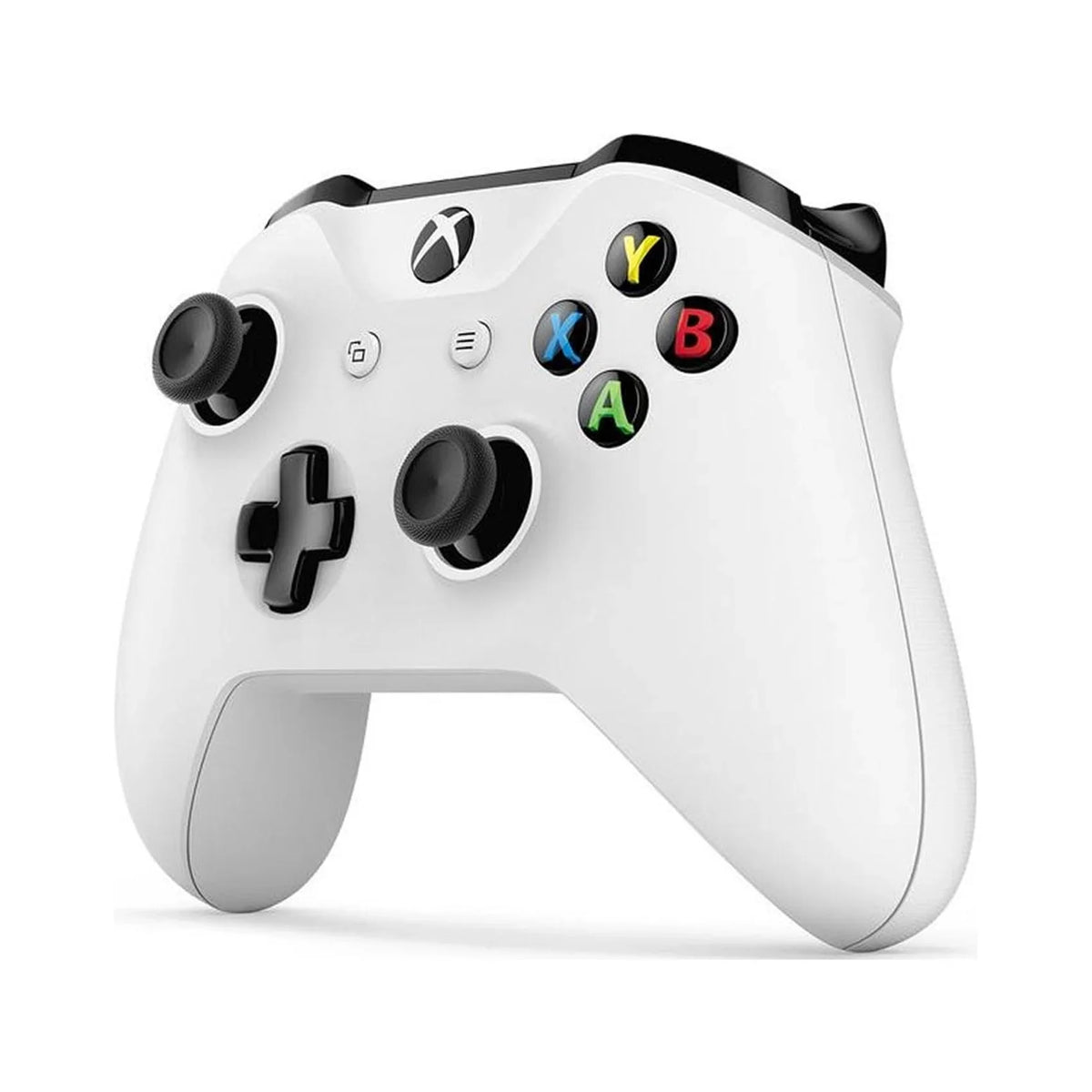 Pre-Owned Microsoft Xbox One S 1TB with 2 Controller, 4K Ultra  White with   Cleaning Kit Headset Bundle (Refurbished: Like New)