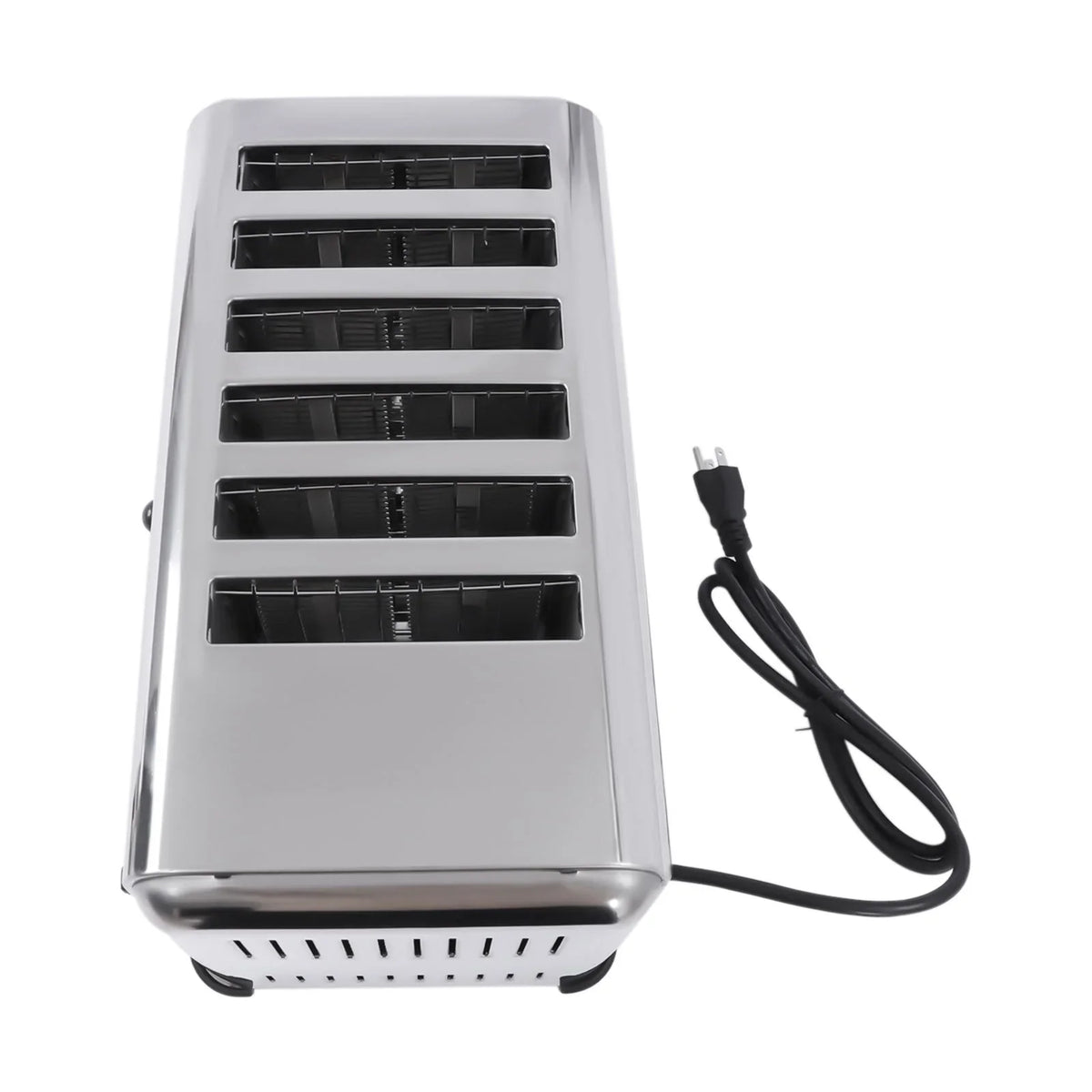 Wuzstar 6 Slices Toaster Commercial Bread Baking Machine for Toast Sandwiches Meatloaf