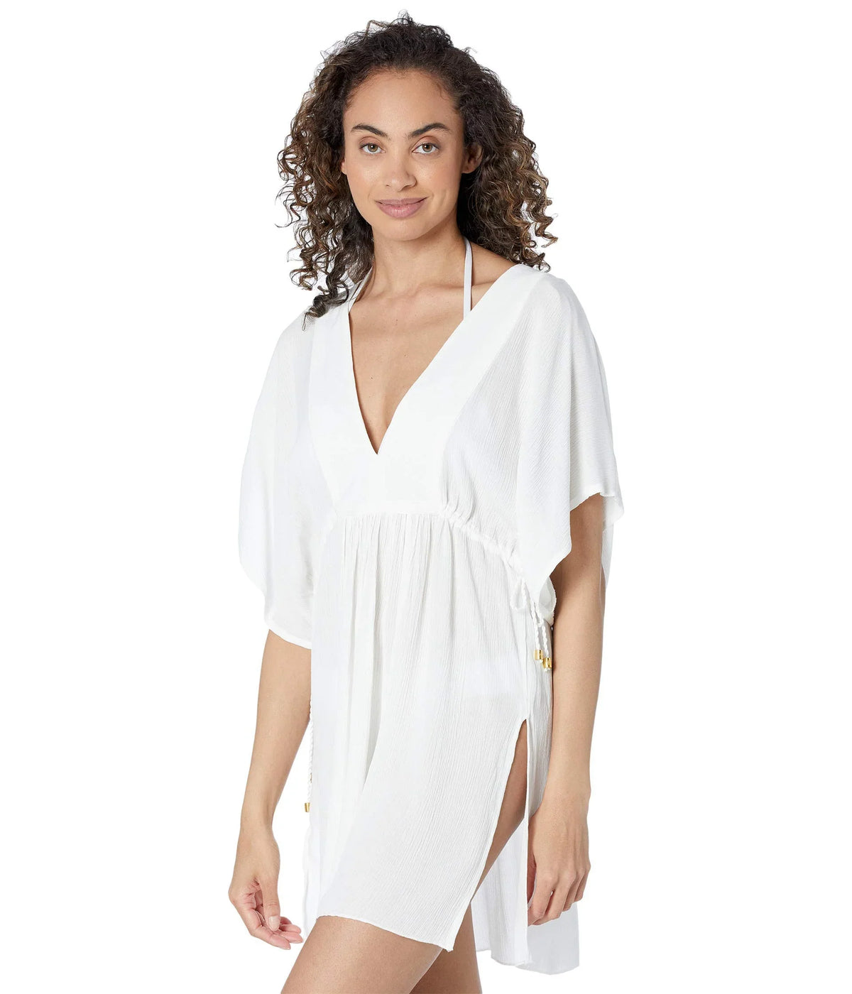 Lauren by Ralph Lauren  Crushed Tunic Swim Cover-Up Dress,  X-Large