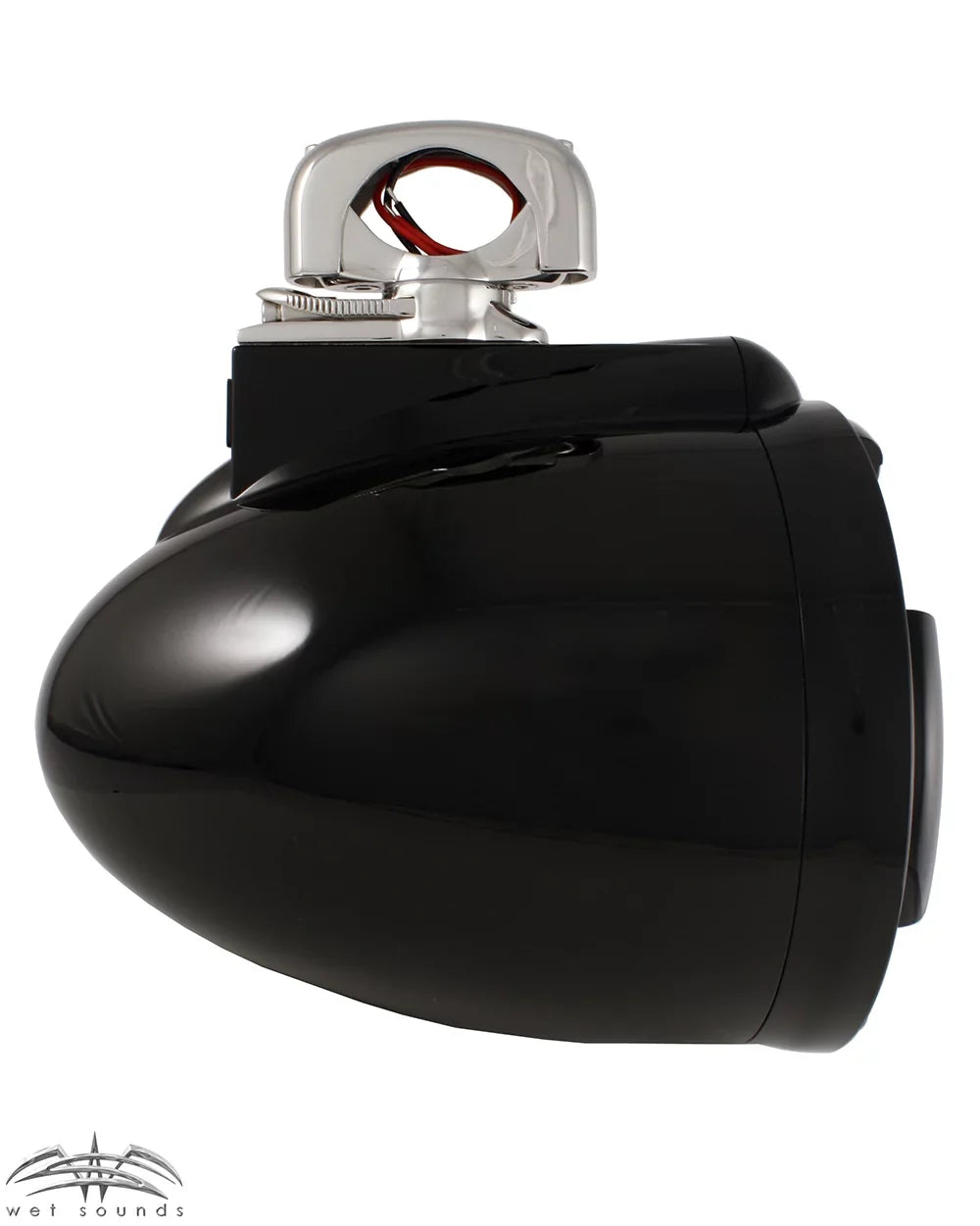 Wet Sounds For Malibu G3: Two Pairs of REV10B- 10" Black Swivel Tower Speakers with G3 Adapters & SD2 Amplifier
