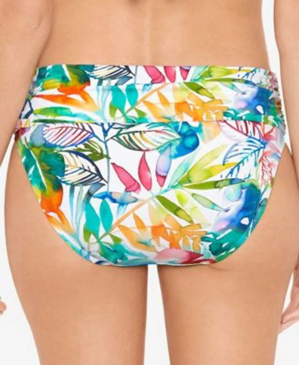 Ralph Lauren   Shirred-Band Hipster Bikini Swim Bottom,  14
