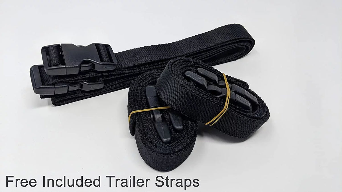Weatherproof Jet Ski Covers for Yamaha Wave Runner  1200 Ltd 1999-2000 - Blue/Black Color - All Weather - Trailerable - Protects from Rain, Sun, and More! Includes Trailer Straps and Storage Bag