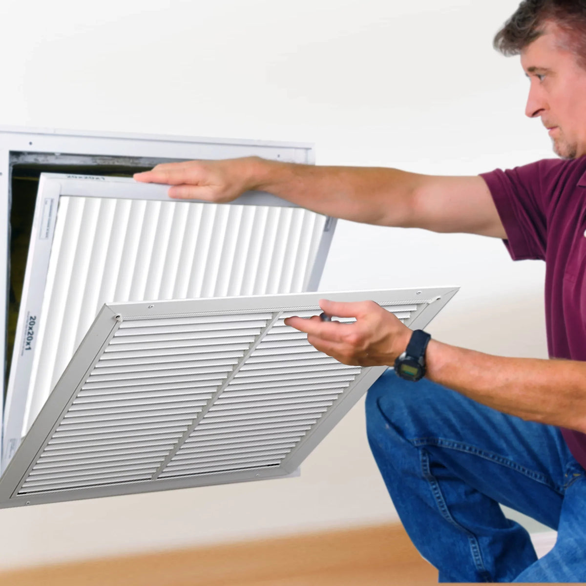 Honeywell 14x20x1  12 Pleated  Furnace Air Filter- 12 Pack