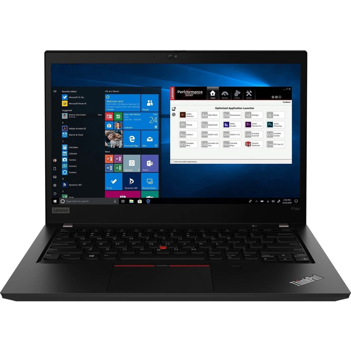 Lenovo ThinkPad P14s Gen 2 20VX008XUS 14" Touchscreen Mobile Workstation - Full  - 1920 x 1080 - Intel Core i7 11th Gen i7-1165G7 Quad-core (4 Core) 2.80 GHz - 16   - 512   - Black