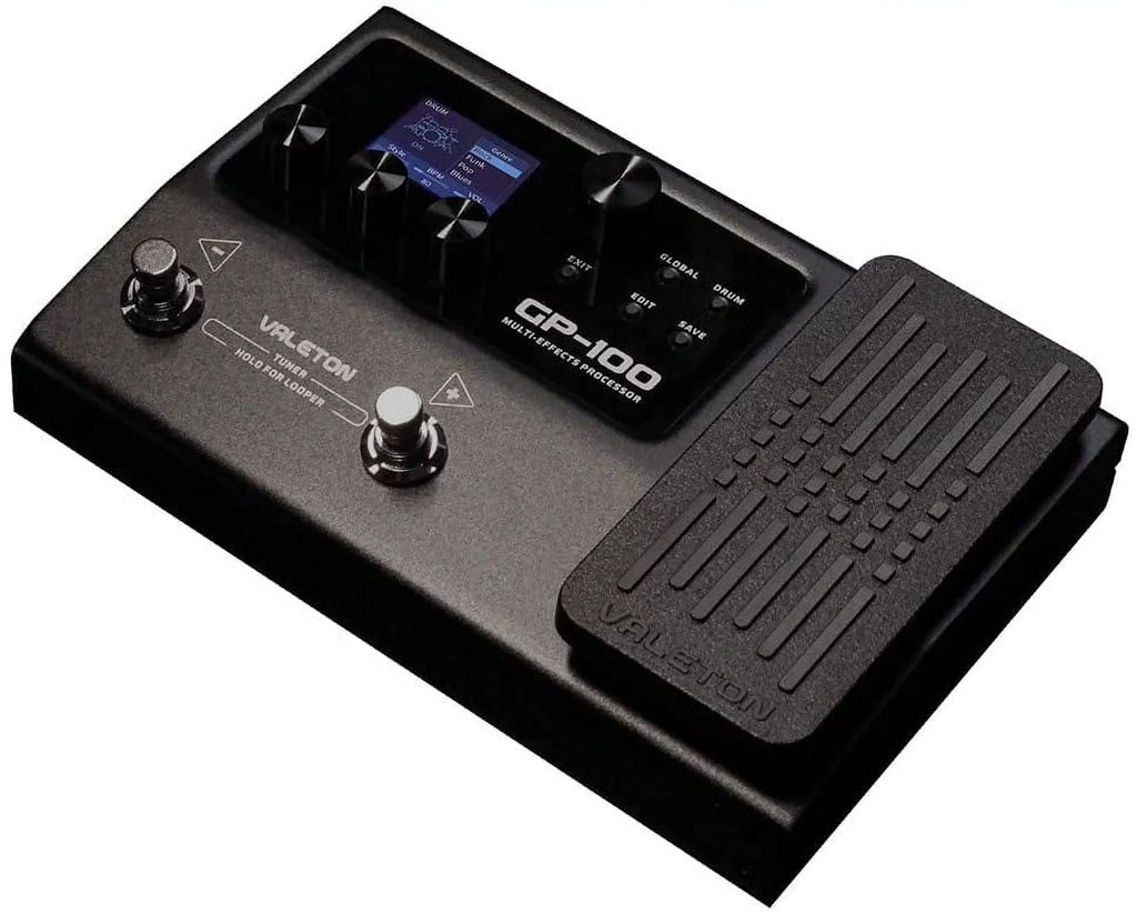 Valeton -100 Multi-Effects Processor, (with 9V power supply)
