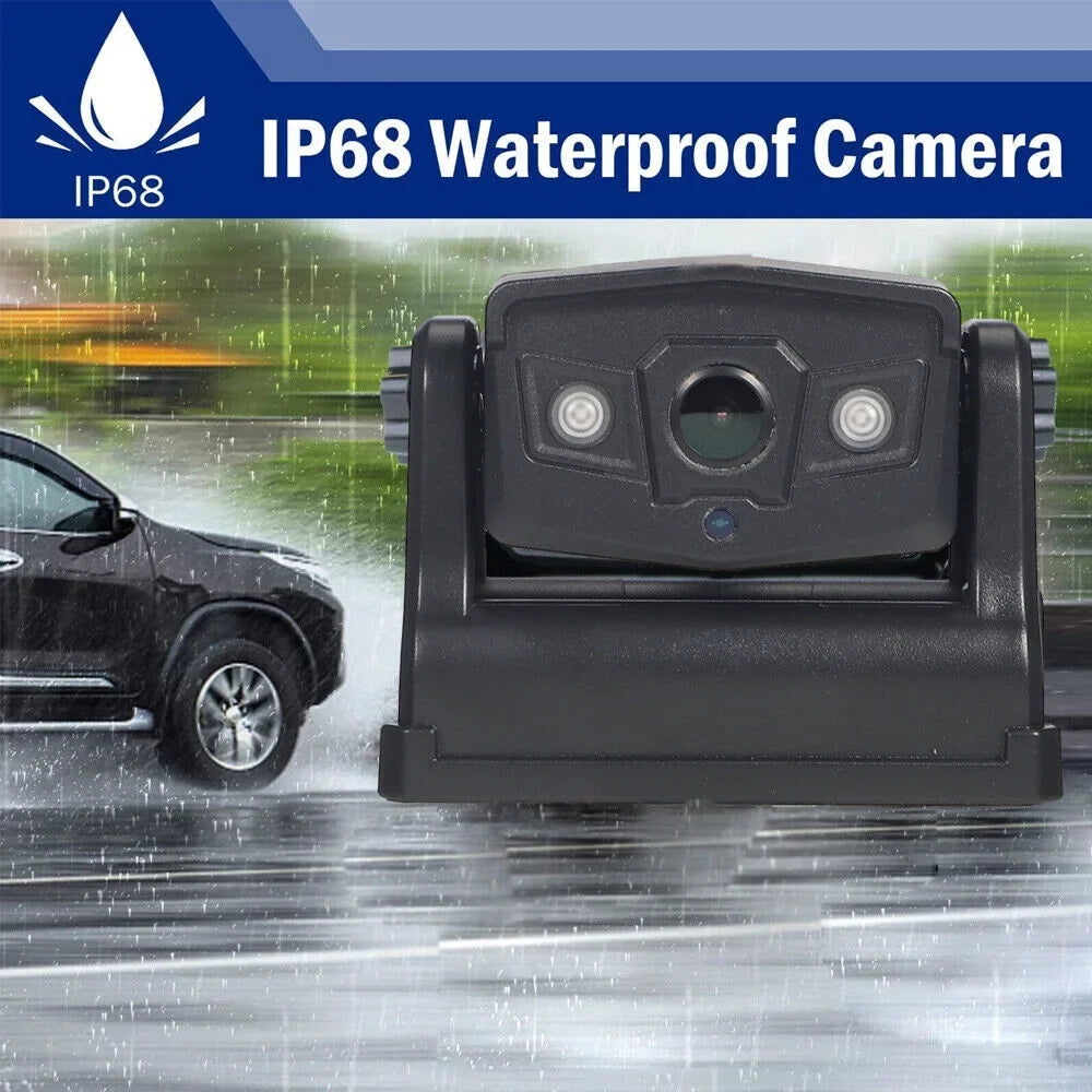 Magnetic WiFi Wireless Camera, Backup for Front/Rear View, Equipped with 9600mAh Battery