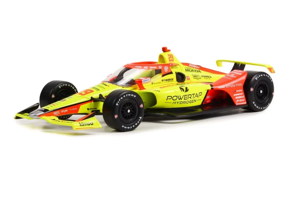 Diecast Car w/ Display Case - 2022  IndyCar, #29 Devlin DeFrancesco - Greenlight 11156 - 1/18 Scale Diecast Car