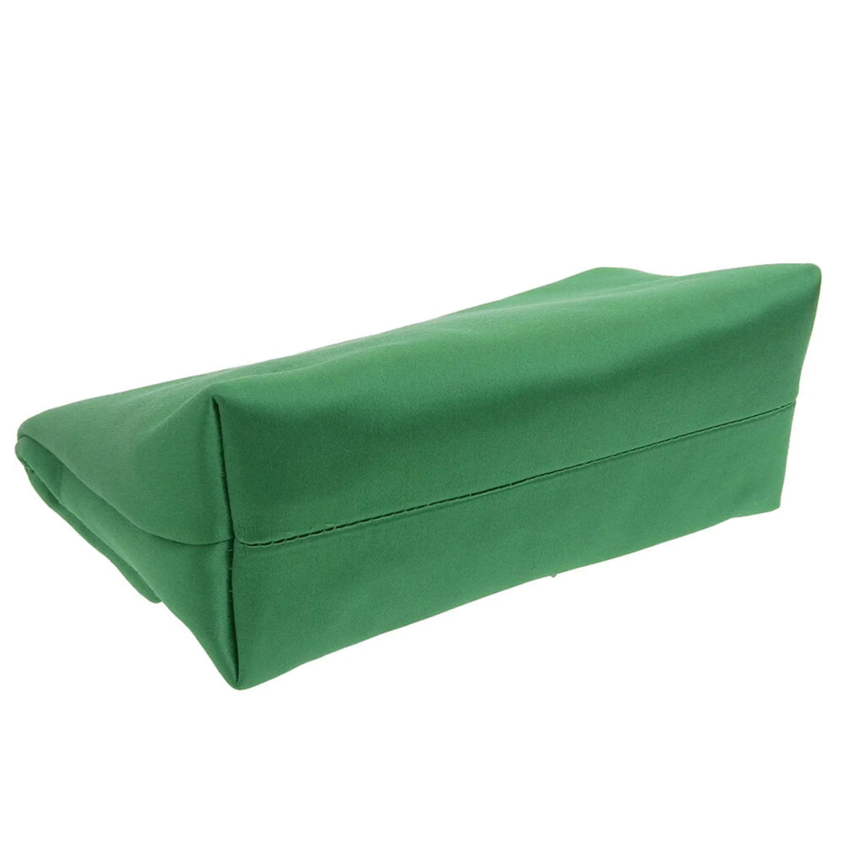 Pre-Owned Burberry  pin clutch bag viscose silk rhinestone bijou green (Like New)