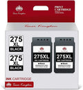 Toner Kingdom  275  Ink Cartridges Replacement for Canon Ink 275 for Canon Printers  TS3520 TS3522 TS3500 TR4720 TR4722 TR4700(2 Black)