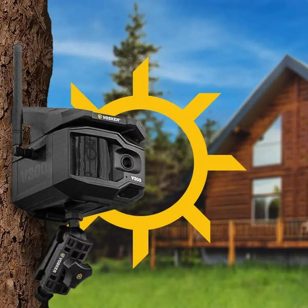 V300- Live View Solar Powered 4G- Cellular Outdoor Security Camera