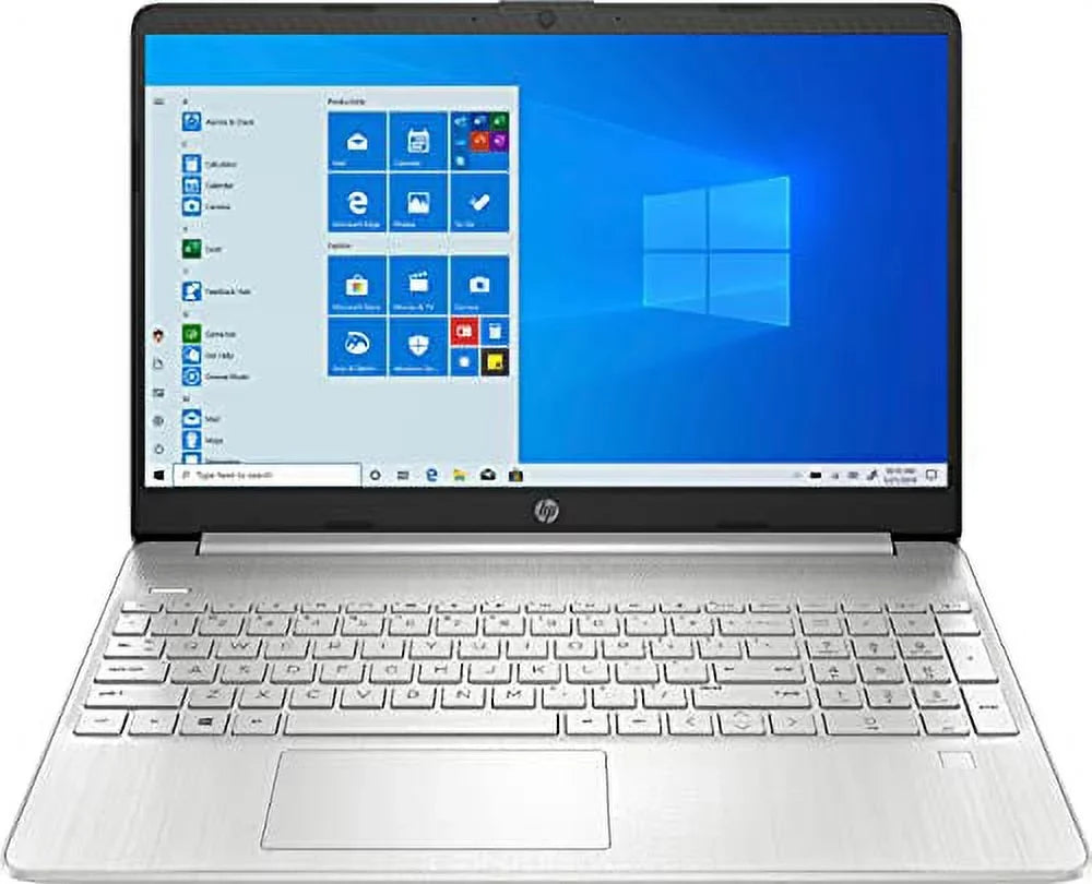 2022 15.6"  Touchscreen Laptop  Intel 4-Core i5-1135G7 8GB DDR4 256GB NVMe  Iris Xe Graphics Webcam  WiFi  RJ45  -C Backlit Keyboard Silver Windows 10 Pro w/ Accessories