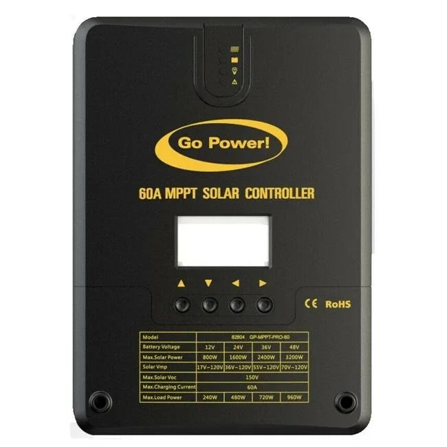 60 Amp Gp Pro 60  Solar Charge Controller