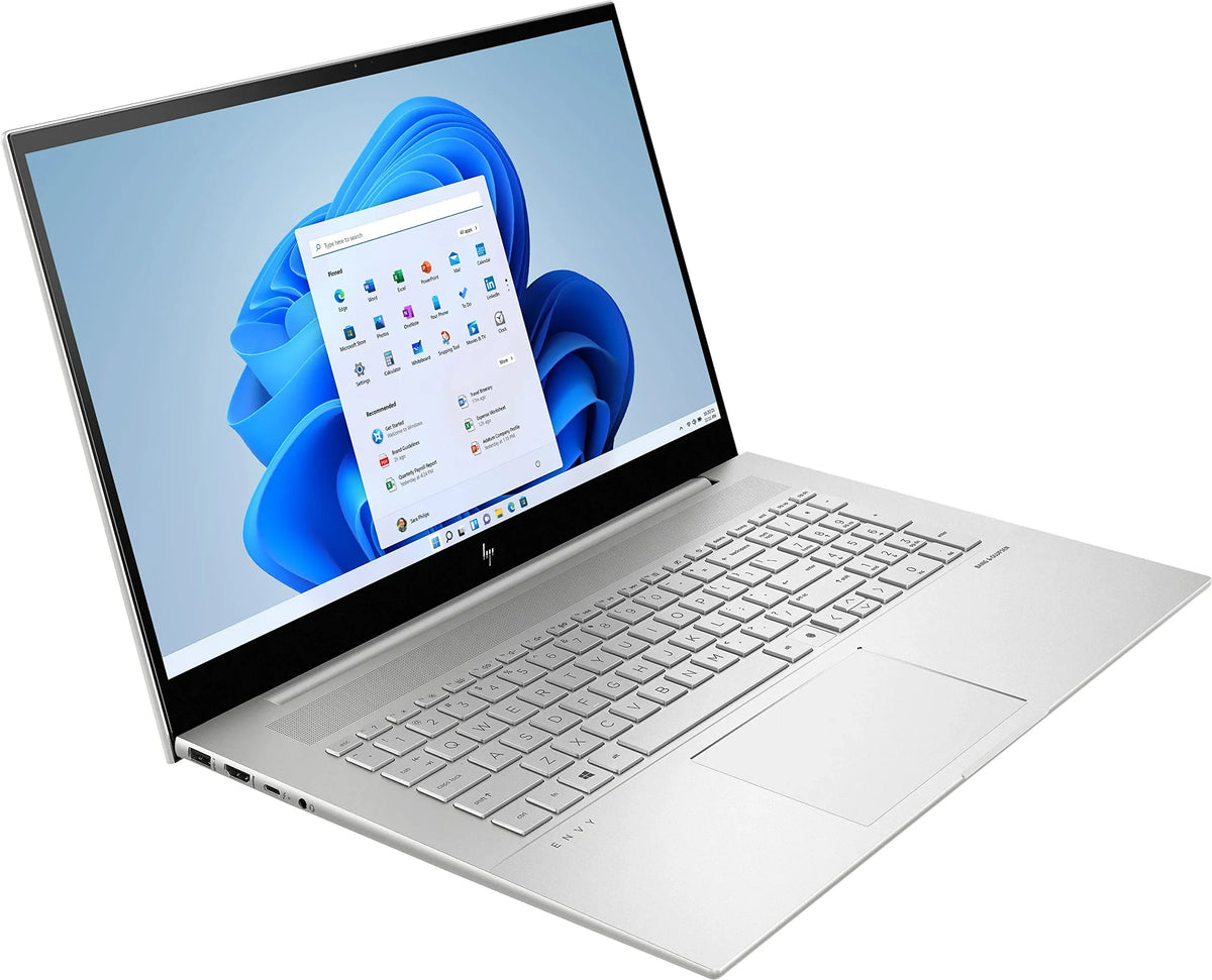 2022  Envy Laptop 17.3"   Touchscreen 10-Core 12th Intel i7-1255U Iris Xe Graphics 24GB DDR4 1TB  Thunderbolt 4 Wi-Fi 6E Backlit Keyboard w/  Reader Windows 11 w/  32GB