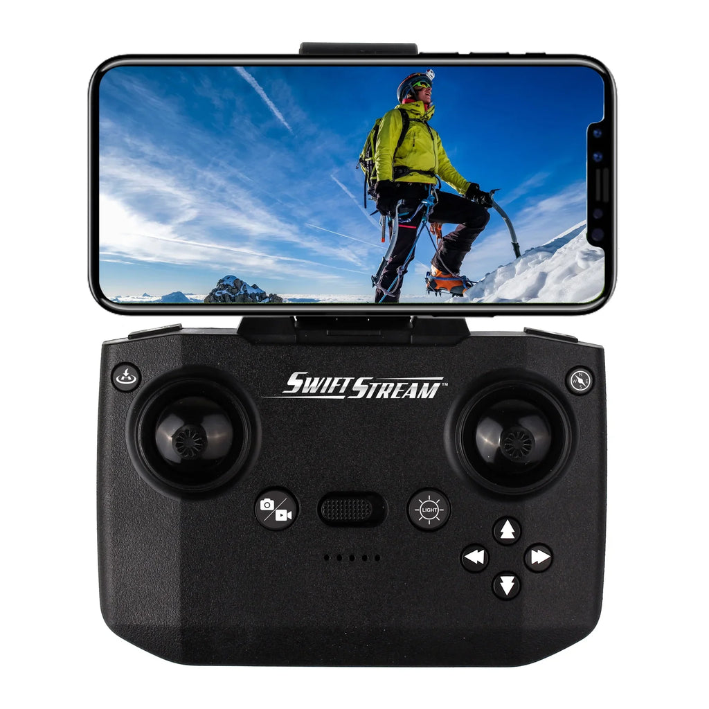 Swift Stream High Performance  Z-53 Wi-Fi Camera Drone, 360° Aerial Stunts & Flight Stabilization