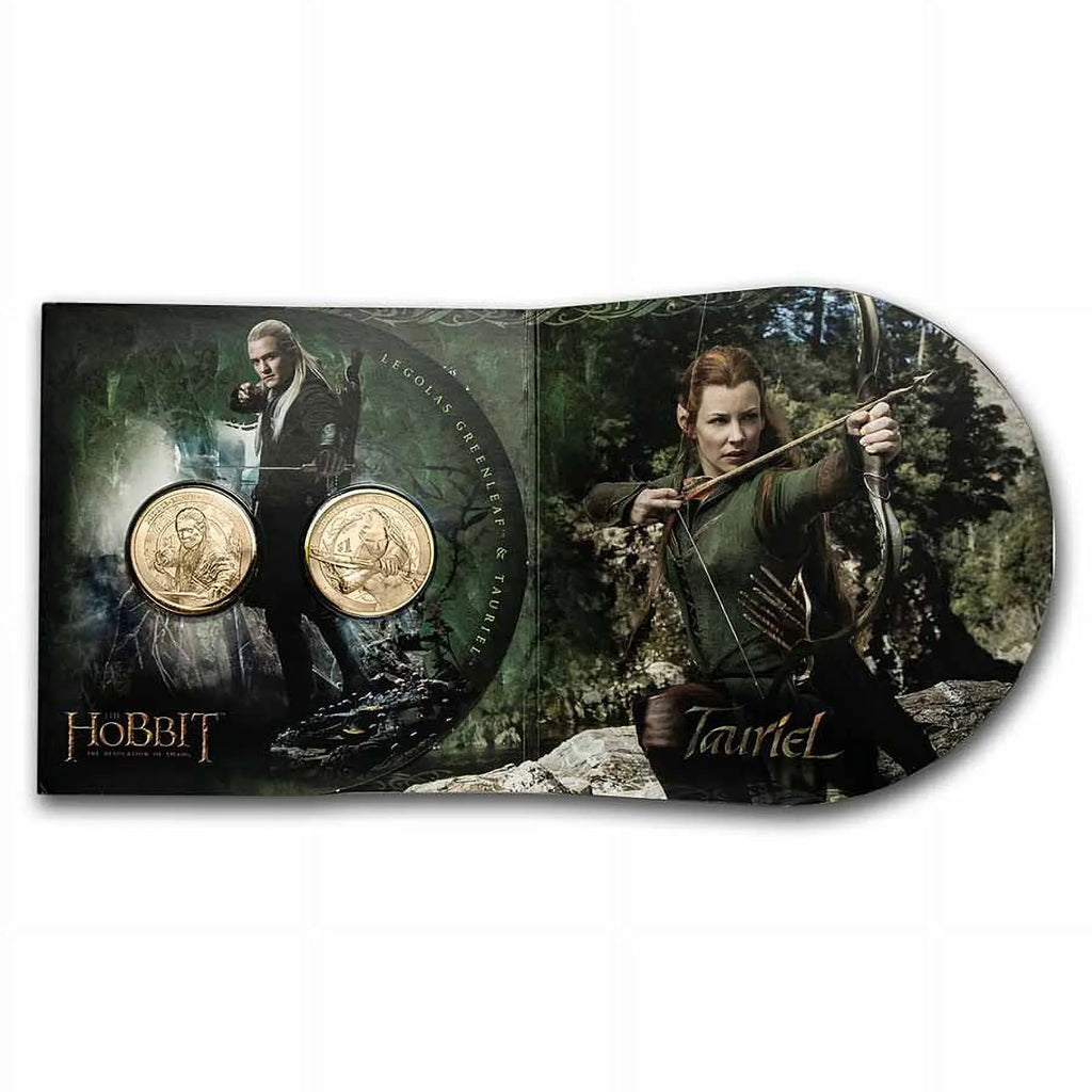 2013  20 gram The Hobbit: Desolation of Smaug 2-Coin Set