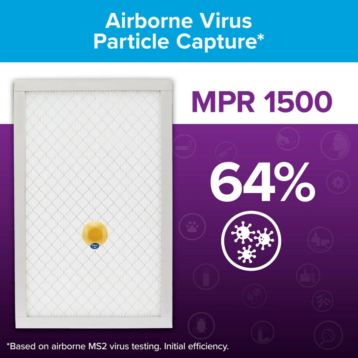 Filtrete by 3M Smart 14x24x1,  12, Allergen, Bacteria & Virus  Air and Furnace Filter, 1500 , 4 Filters