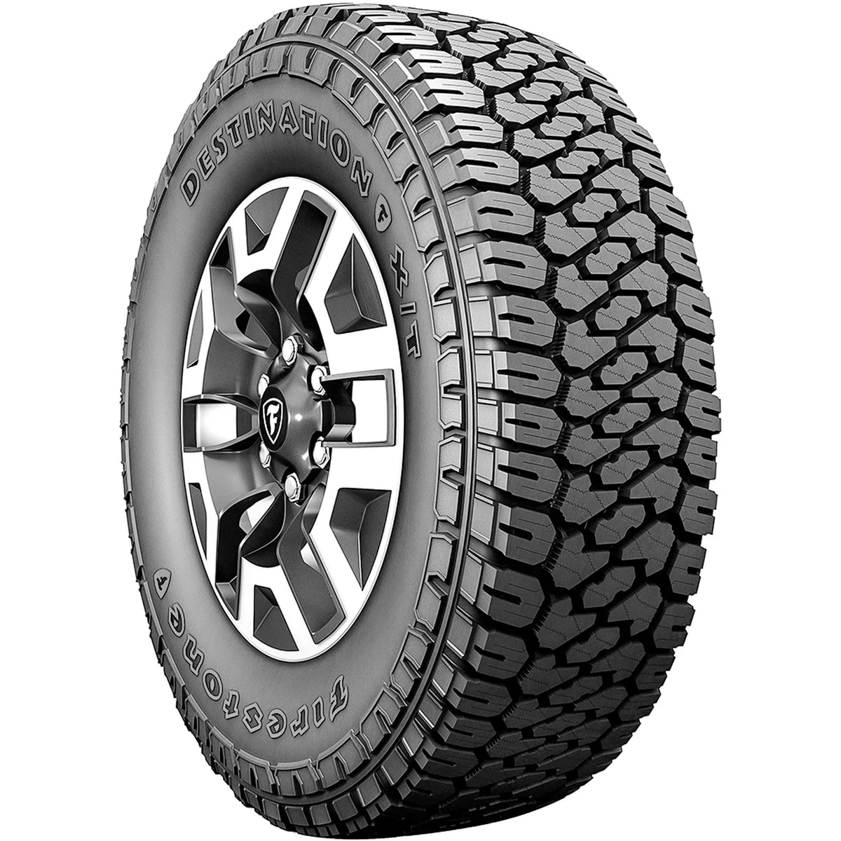 Set of 4 () Firestone Destination X/T  255/75R17 Load C 6 Ply  Extreme Terrain Tires Fits: 2021-22 Jeep Wrangler Willys Sport, 2013 Jeep Wrangler Unlimited Rubicon
