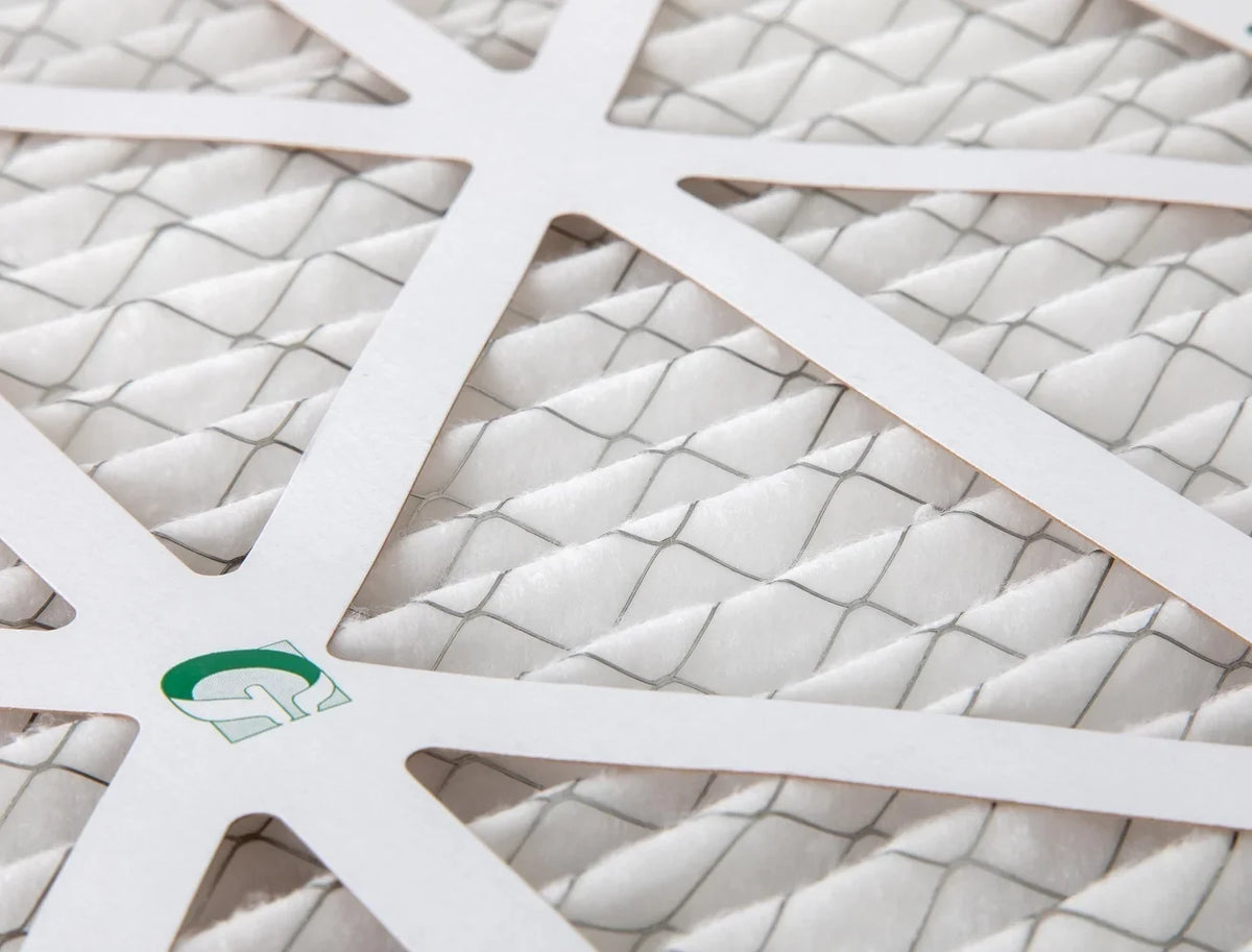 Glasfloss  14x24x1  10 Pleated  Furnace Air Filters. Box of 4. Exact Size: 13-1/2 x 23-1/2 x 7/8