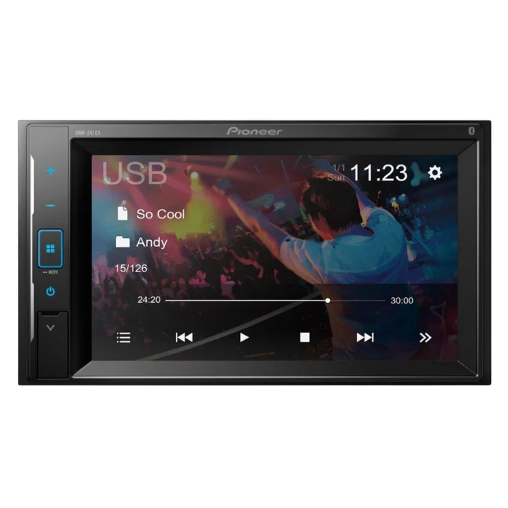 New Pioneer -241EX 6.2" Multimedia Receiver (Does Not Play CDs) w/ Backup Camera