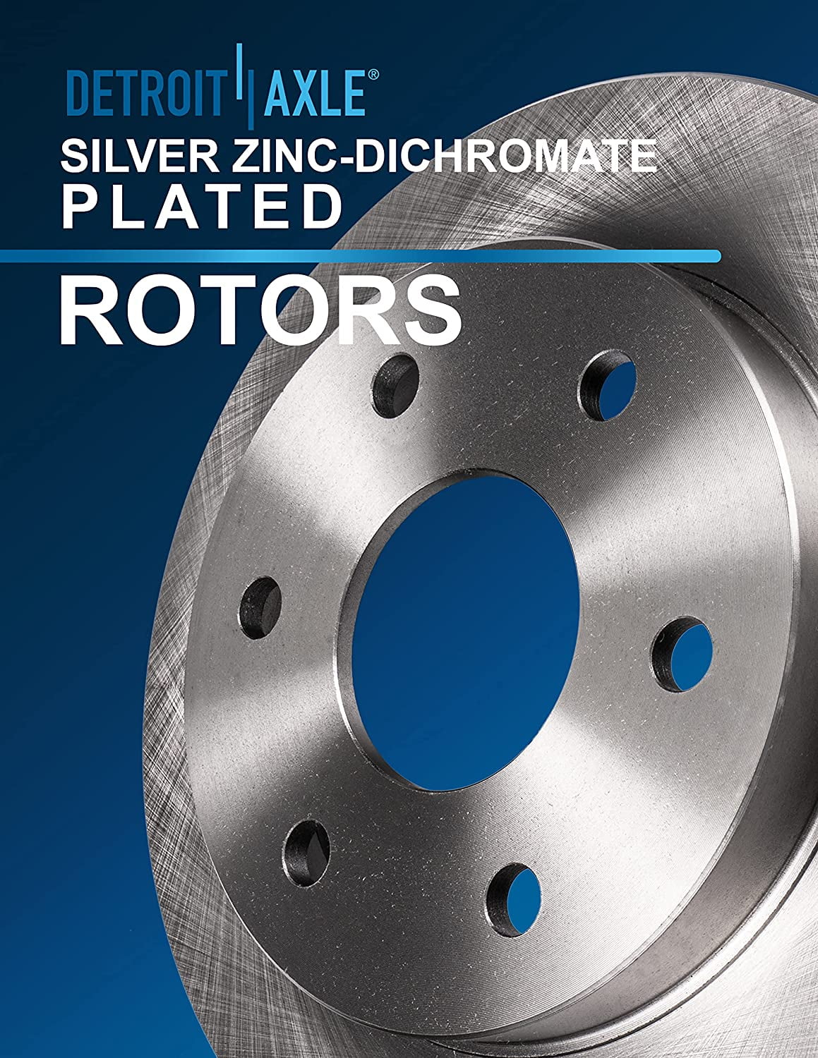 Detroit Axle - Brake Kit for Chevy Trailblazer Buick Rainier  Envoy Isuzu Ascender Bravada Disc Brakes Rotors Ceramic Brakes Pads Replacement: 12" Front Rotor and 12.8" Rear Rotor