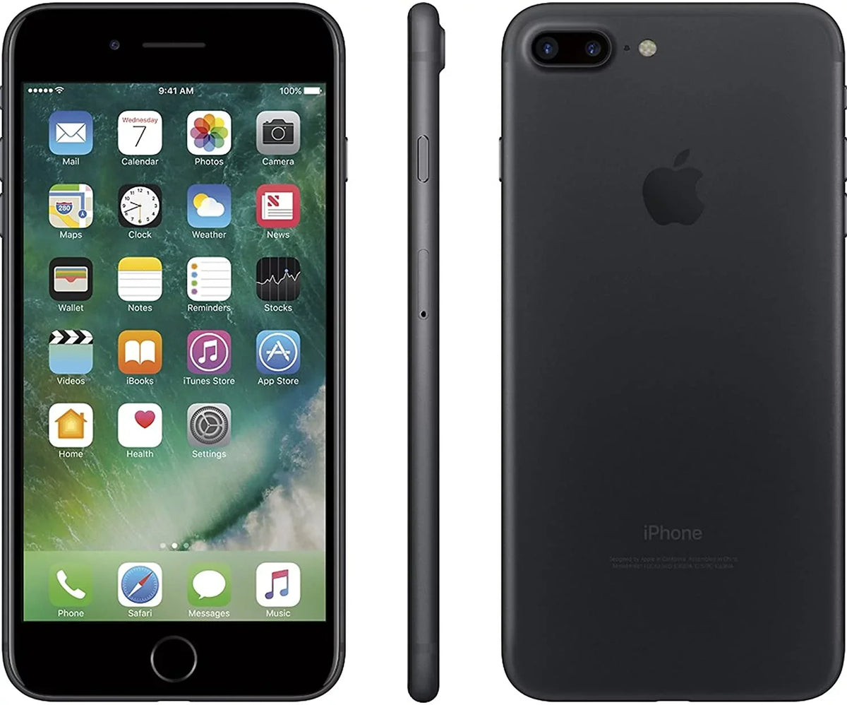 Pre-Owned Apple iPhone 7 Plus A1784 256GB Matte Black  Unlocked (&T/T-Mobile Compatible) 5.5" Smartphone (Refurbished: Fair)