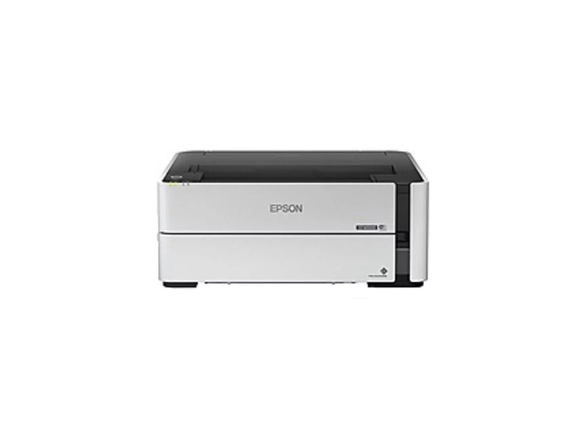 Epson - C11CG94201 - Epson WorkForce -M1000 Inkjet Printer - Monochrome - 1200 x 2400 dpi Print - Automatic Duplex Print - 251 Sheets Input - Gigabit Ethernet - Wireless  - Wi-Fi Direct, Apple