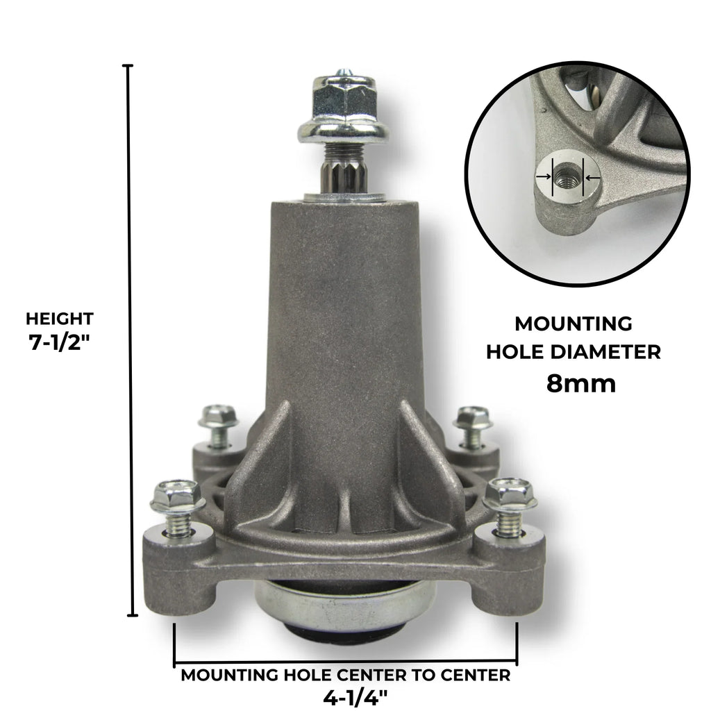 Jeremywell Spindle Assembly Replaces  Husqvarna 532187292 532192870 46" 48" 54"  (2PCs)