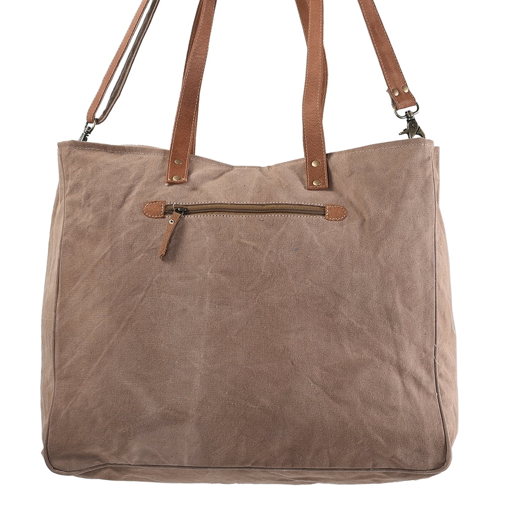 KB249  Upcycled Wool Upcycled Canvas Genuine Leather women bag western handbag purse