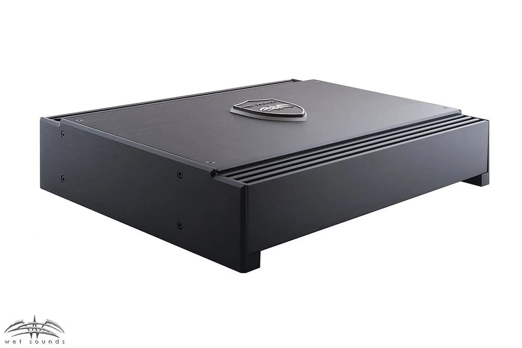 Wet Sounds For Malibu G3: Two Pairs of REV10B- 10" Black Swivel Tower Speakers with G3 Adapters & SD2 Amplifier