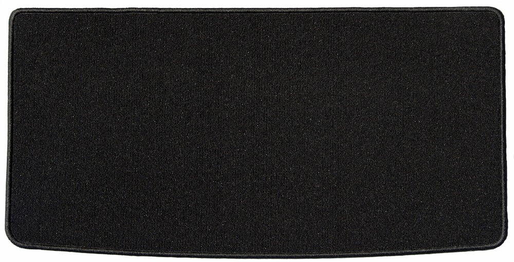 Toyota Highlander Black Classic Carpet Car Mats / Floor Mats, Custom Fit for 2014, 2015, 2016, 2017, 2018, 2019 - Medium Trunk / Cargo Mat w/ Rear Seat Down