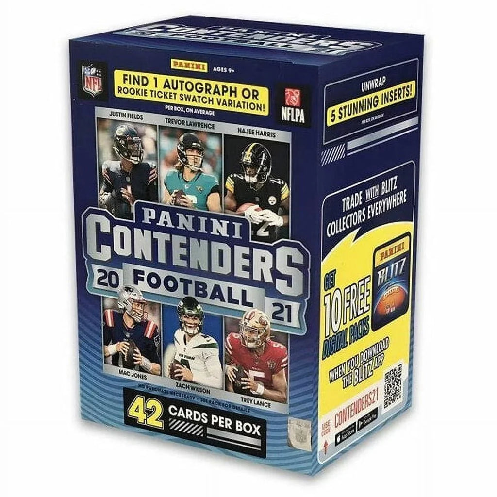 2021  Panini Contenders Blaster Box (Factory Sealed)