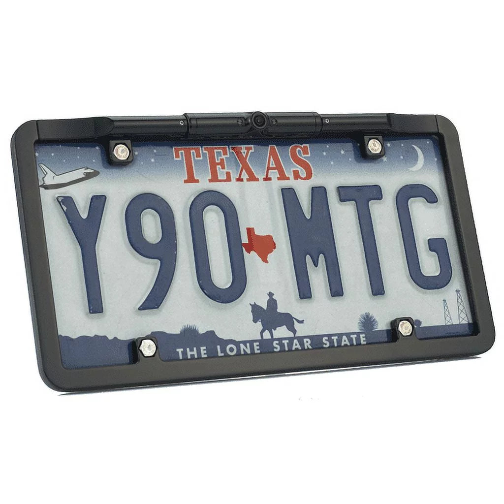 VTL375HD - Ultra Slim Full-Frame License Plate  Backup Camera (Black)