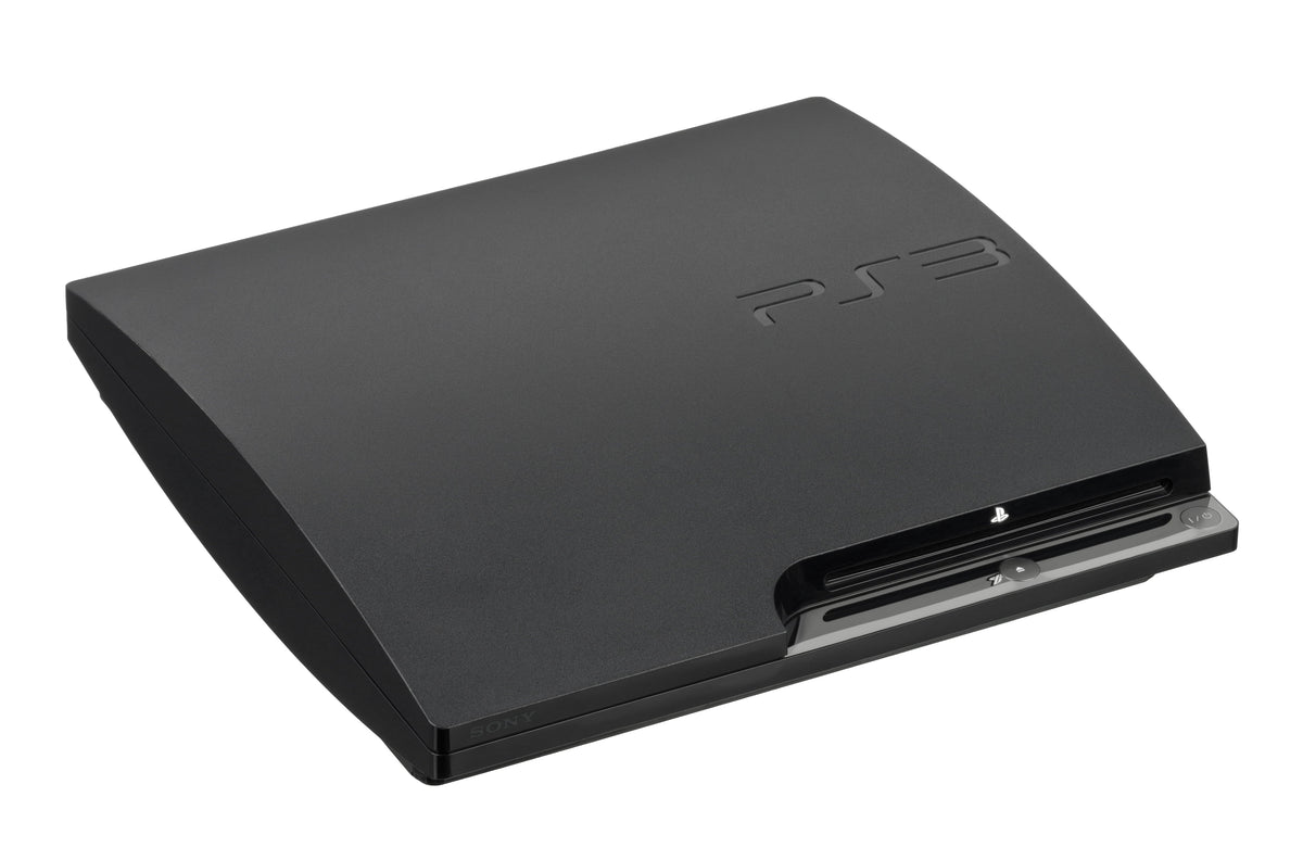 Restored Sony PlayStation 3 PS3 Slim 120GB Video Game Console Black Controller  (Refurbished)
