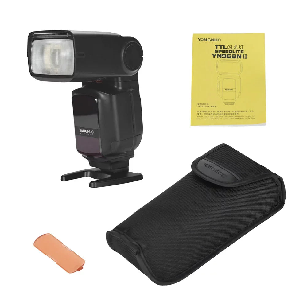 YN968N  Wireless  Speedlite Flash with Built-in 5600K  Light - 1/8000s  for Nikon  Cameras, Compatible with YN622N YN560 Wireless System