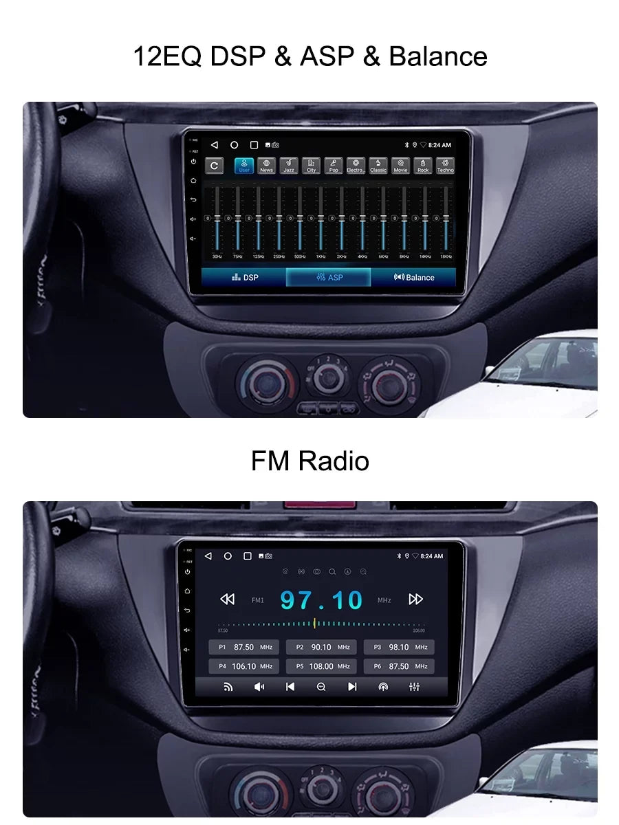 Carplay Car Radio Stereo For Mitsubishi Lancer 9  2000 - 2010  Navi Android Screen With Bluetooth Android Auto