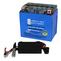 YTX5L-  Battery for Kymco Super 9 - 50 2000 + 12V 1Amp Charger