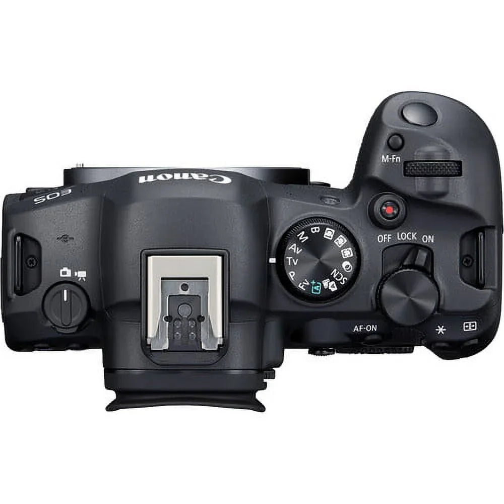 Canon  R6 Mark  Mirrorless Camera (5666C002) + Canon  24-70mm Lens + 64GB Memory Card + Case + Corel Photo Software + 2 x LPE6 Battery + External Charger + Card Reader + More