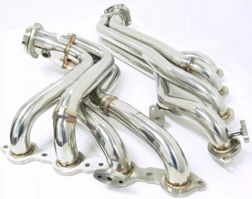 S/S Long Tube Header Fitment For 00 to 02 Pontiac Trans Am/ Firebird/ Chevy Camaro 5.7L LS1 F-Body By -