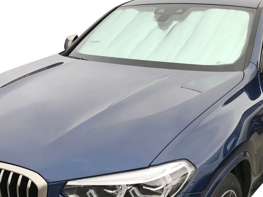 HeatShield, The Original Windshield Sun Shade, Custom-Fit for  X4  2019, 2020, 2021, Silver Series