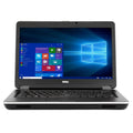 Dell  Latitude E6440 Laptop Computer, 2.60 GHz Intel i5 Dual Core Gen 4, 16GB DDR3 , 512GB  Hard Drive, Windows 10 Professional 64 Bit, 14" Screen