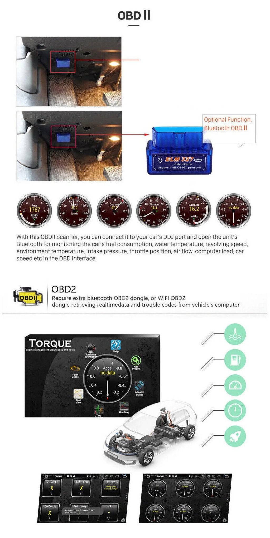 9" 1280*720  For Mazda 6 2004-2015 Android 12.0 2+32GB Car Radio Stereo Player  Navi WiFi CarPlay