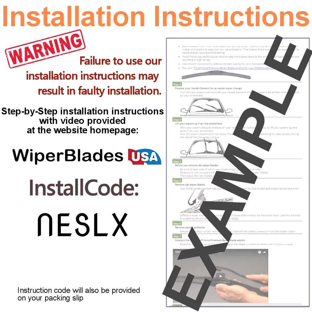 2019 Cadillac XT5 Base Beam Wiper Blades Wipers  (Set of 3) w/Rear Wiper