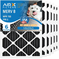 14x24x1 Air Filter Odor Eliminator Carbon Filter  8 Comparable to  700 &  5   Premium  Made 14x24x1 Furnace Filters by     . 6 Pack