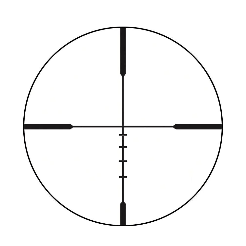 Buckmaster Riflescope, 4-16x44mm, 30mm Tube, Second Focal Plane,  R
