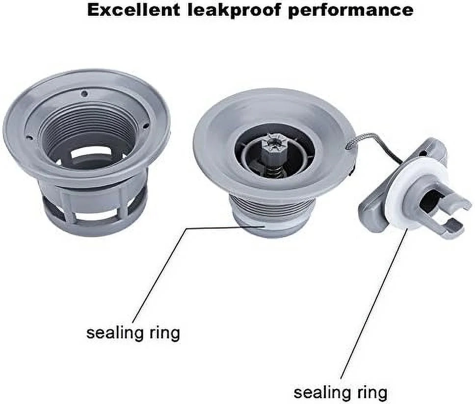 Boat Air Valve, Air Plugs  Durable Air Gas Valve Cap Replacement for Inflatable Boat Dinghy Kayak Canoe