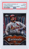 Yadier Molina St. Louis Cardinals 2022 Topps Chrome Orange #-6 #/25  Authenticated 10 Card