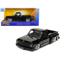 1969 Chevrolet C10 Pickup Truck Lowrider Black "Street Low" Series 1/24 Diecast Model Car by Jada